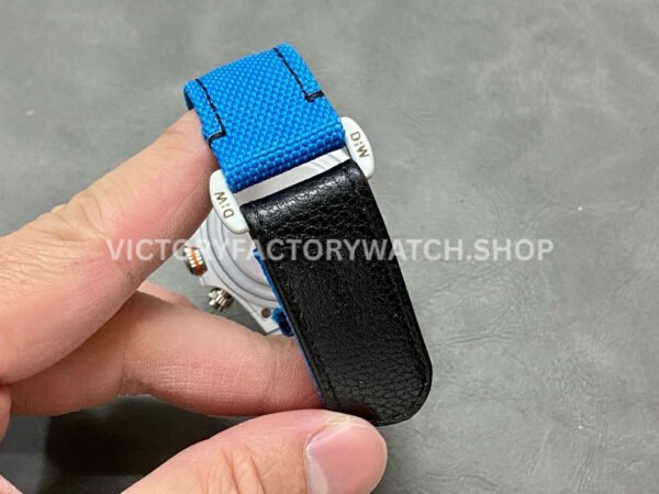 DIW Factory Rolex Daytona Limited Edition 116500 40mm White Carbon Fiber Artificial Fiber Woven Strap Black Dial