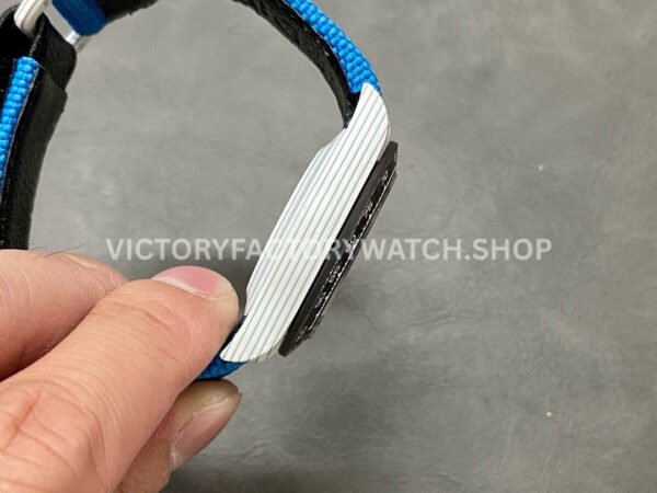 DIW Factory Rolex Daytona Limited Edition 116500 40mm White Carbon Fiber Artificial Fiber Woven Strap Black Dial