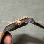 DIW Factory Rolex GMT-Master II 126710 Limited Edition 40mm Gold Word Carbon Fiber Artificial Fiber Woven Strap Arabic Number Gold Dial