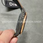 DIW Factory Rolex GMT-Master II 126710 Limited Edition 40mm Gold Word Carbon Fiber Artificial Fiber Woven Strap Arabic Number Gold Dial