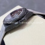 DIW Factory Rolex GMT-Master II 126710 Limited Edition 40mm Silver Word Carbon Fiber Artificial Fiber Woven Strap Carbon Fiber Dial