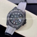 DIW Factory Rolex GMT-Master II 126710 Limited Edition 40mm Silver Word Carbon Fiber Artificial Fiber Woven Strap Carbon Fiber Dial