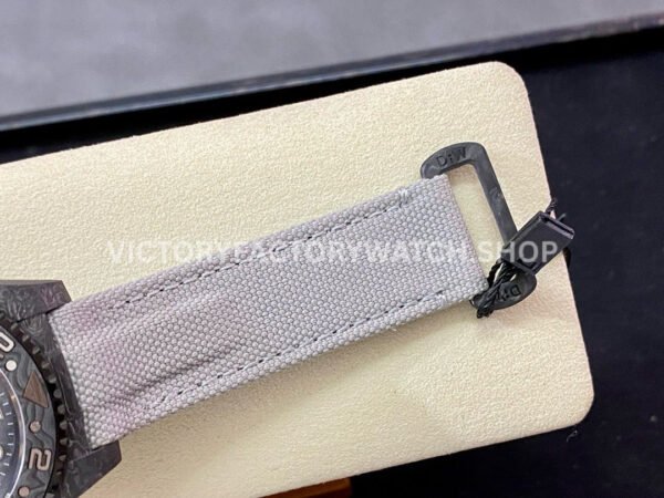 DIW Factory Rolex GMT-Master II 126710 Limited Edition 40mm Silver Word Carbon Fiber Artificial Fiber Woven Strap Carbon Fiber Dial