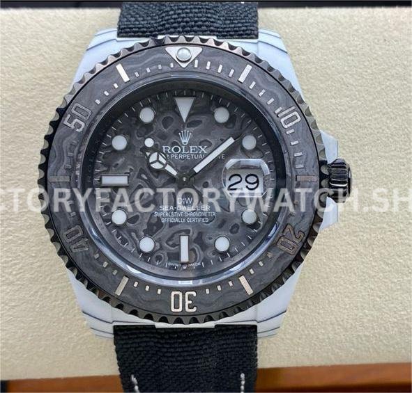 Rolex Sea Dweller 126600 carbon dial 43mm replica