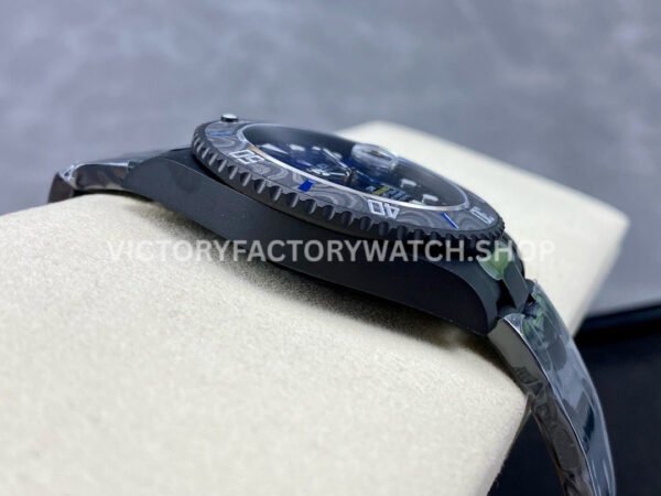 DIW Factory Rolex Submariner Limited Edition 116610 40mm Black DLC-coated Gradient Blue Dial