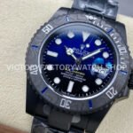 DIW Factory Rolex Submariner Limited Edition 116610 40mm Black DLC-coated Gradient Blue Dial