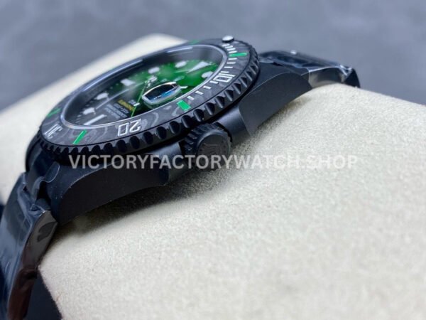 DIW Factory Rolex Submariner Limited Edition 116610 40mm Black DLC-coated Gradient Green Dial