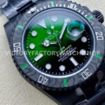 DIW Factory Rolex Submariner Limited Edition 116610 40mm Black DLC-coated Gradient Green Dial