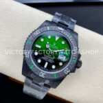 DIW Factory Rolex Submariner Limited Edition 116610 40mm Black DLC-coated Gradient Green Dial