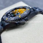 DIW Factory Rolex Submariner Limited Edition 116610 40mm Black DLC-coated Gradient Orange Dial