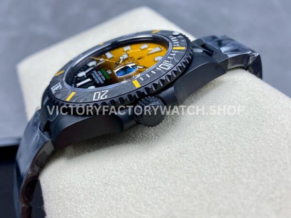 DIW Factory Rolex Submariner Limited Edition 116610 40mm Black DLC-coated Gradient Orange Dial