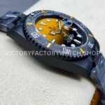 DIW Factory Rolex Submariner Limited Edition 116610 40mm Black DLC-coated Gradient Orange Dial