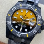 DIW Factory Rolex Submariner Limited Edition 116610 40mm Black DLC-coated Gradient Orange Dial