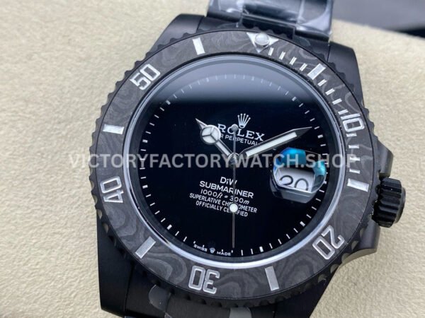 DIW Factory Rolex Submariner Limited Edition 116610 40mm Black DLC-coatedL Black Dial