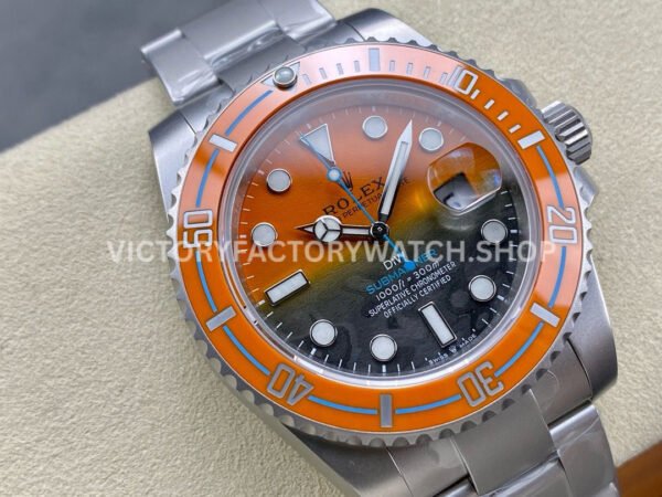 DIW Factory Rolex Submariner Limited Edition 116610 40mm Full 904L Orange-Grey Dial