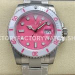 Rolex Submariner 116610 pink dial 40mm limited replica