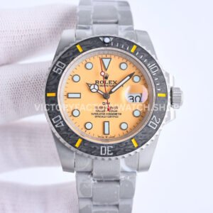 DIW Factory Rolex Submariner Limited Edition 116610 40mm Full 904L Yellow Dial