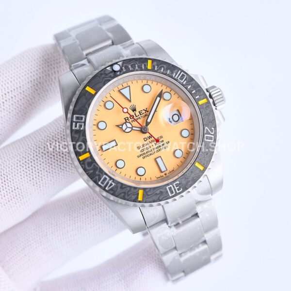 DIW Factory Rolex Submariner Limited Edition 116610 40mm Full 904L Yellow Dial