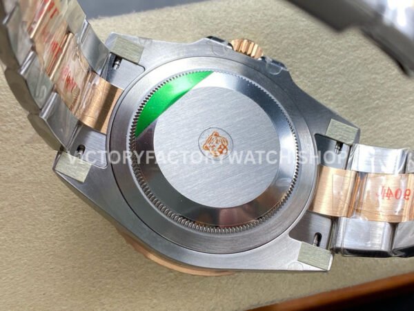 EWE Factory Rolex GMT-Master II 126711CHNR-0002 40mm Half Rose Gold Black Dial