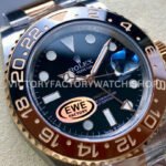 EWE Factory Rolex GMT-Master II 126711CHNR-0002 40mm Half Rose Gold Black Dial