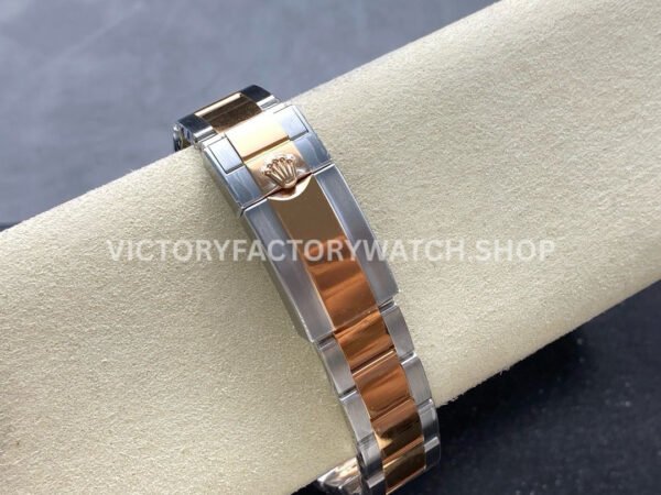 EWE Factory Rolex GMT-Master II 126711CHNR-0002 40mm Half Rose Gold Black Dial