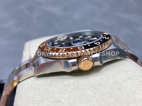 EWE Factory Rolex GMT-Master II 126711CHNR-0002 40mm Half Rose Gold Black Dial