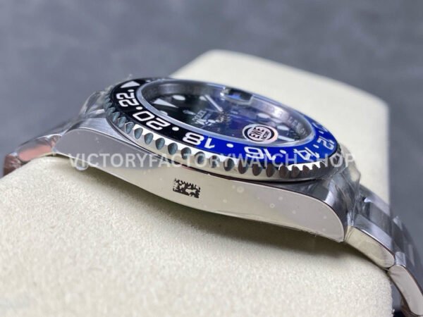 EWE Factory Rolex Batman GMT-Master II 126710BLNR-0003 Batman 40mm Full 904L Black Dial