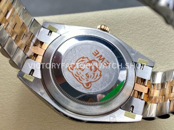 EWE Factory Rolex Datejust 126331-0002 41mm Half Rose Gold Brown Dial Jubilee (5) EWE Factory Rolex Datejust 126331-0002 41mm Half Rose Gold Brown Dial Jubilee
