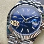 EWE Factory Rolex Datejust 126334-0002 41mm Full 904L Blue Dial Jubileee