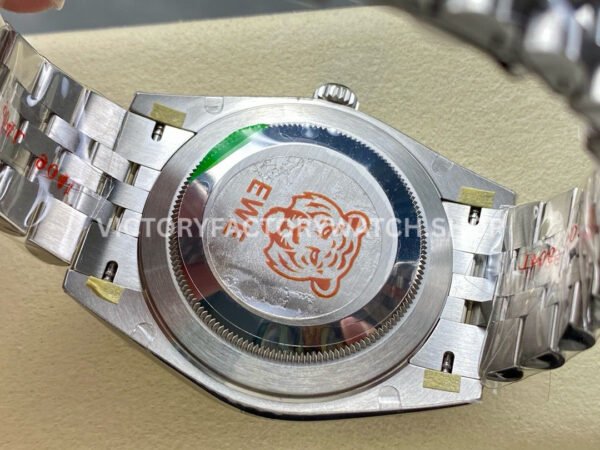 EWE Factory Rolex Datejust 126334-0028 41mm White Gold Green Mint Dial Jubilee