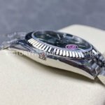 EWE Factory Rolex Datejust 126334-0028 41mm White Gold Green Mint Dial Jubilee