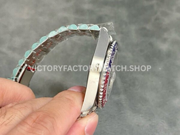 EWE Factory Rolex GMT-Master II 126710BLRO-0001 Pepsi 40mm Full 904L Black Dial Jubilee