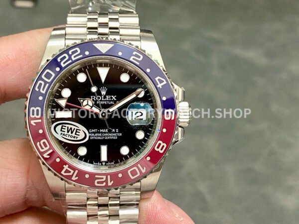Rolex GMT Master II 126710BLRO Pepsi jubilee replica 40mm