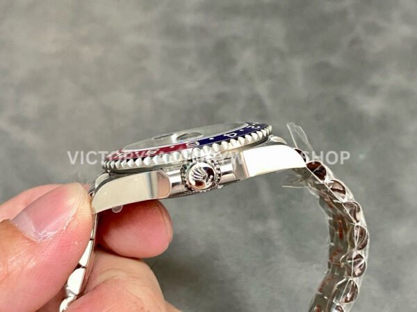 EWE Factory Rolex GMT-Master II 126710BLRO-0001 Pepsi 40mm Full 904L Black Dial Jubilee