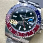 EWE Factory Rolex GMT-Master II 126710BLRO-0002 Pepsi 40mm Full 904L Black Dial