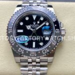Rolex GMT Master II 126710GRNR jubilee black grey replica