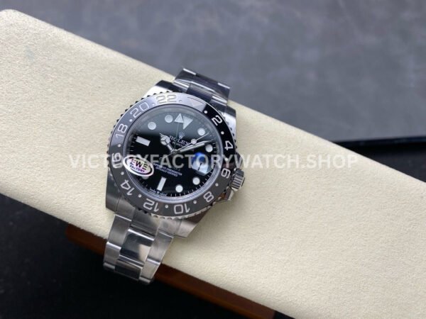 EWE Factory Rolex  GMT-Master II 126710GRNR-0004 Bruce Wayne 40mm Full 904L Black Dial