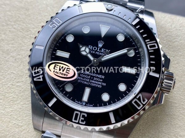 EWE Factory Rolex Submariner 124060 41mm Full 904L Black Dial