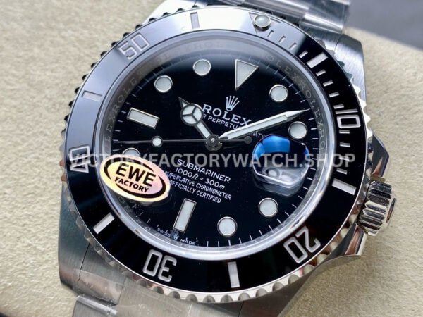 EWE Factory Rolex Submariner 126610LN 41mm Full 904L Black Dial