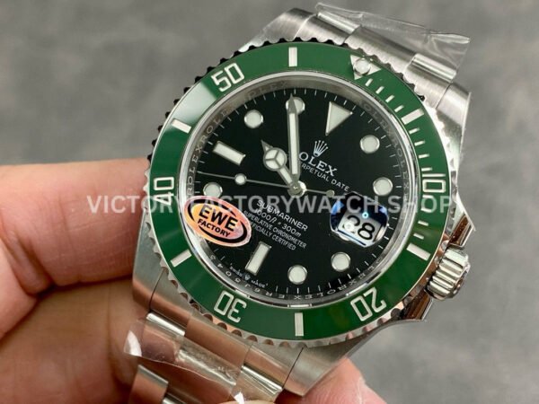 EWE Factory Rolex Submariner 126610LV Starbucks  41mm Full 904L Black Dial
