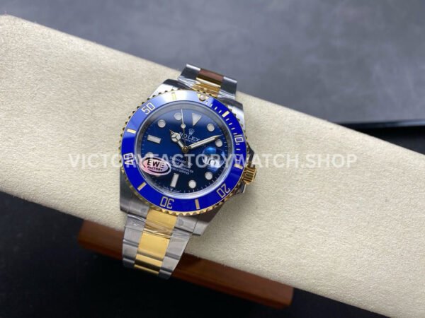 EWE Factory Rolex Submariner 126613LB 41mm Half Yellow Gold Blue Dial