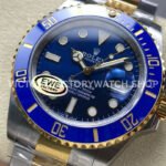 EWE Factory Rolex Submariner 126613LB 41mm Half Yellow Gold Blue Dial