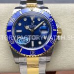 Rolex Submariner 126613LB blue dial two tone replica 41mm