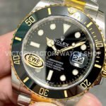 EWE Factory Rolex Submariner 126613LN 41mm Half Yellow Gold Black Dial