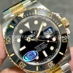 EWE Factory Rolex Submariner 126613LN 41mm Half Yellow Gold Black Dial