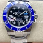 Rolex Submariner 126619LB blue bezel black dial replica 41mm
