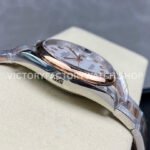 GM Factory Rolex Datejust 126201-0022 36mm Rose Gold Smooth Bezel Half Rose Gold Diamond Mop Mother Of Pearl Dial