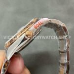 GM Factory Rolex Datejust 126231-0016 36mm Half Rose Gold Roman Numerals White Dial