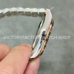 GM Factory Rolex Datejust 126231-0023 36mm Half Rose Gold Diamond Roman Numerals Grey Dial Jubilee