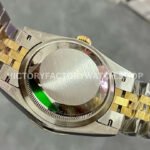GM Factory Rolex Datejust 126233-0023 36mm Half Yellow Gold Diamond Mop Mother Of Pearl Dial Jubilee